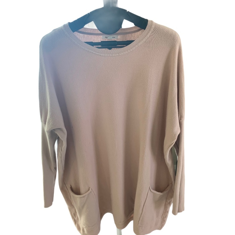 Dusty Rose Maternity Sweater